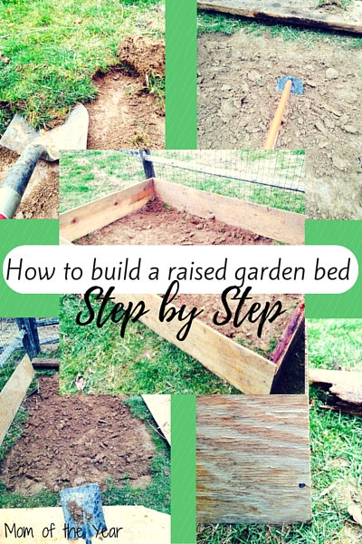 Easy Steps to Building a Raised Garden Bed - The Mom of ...