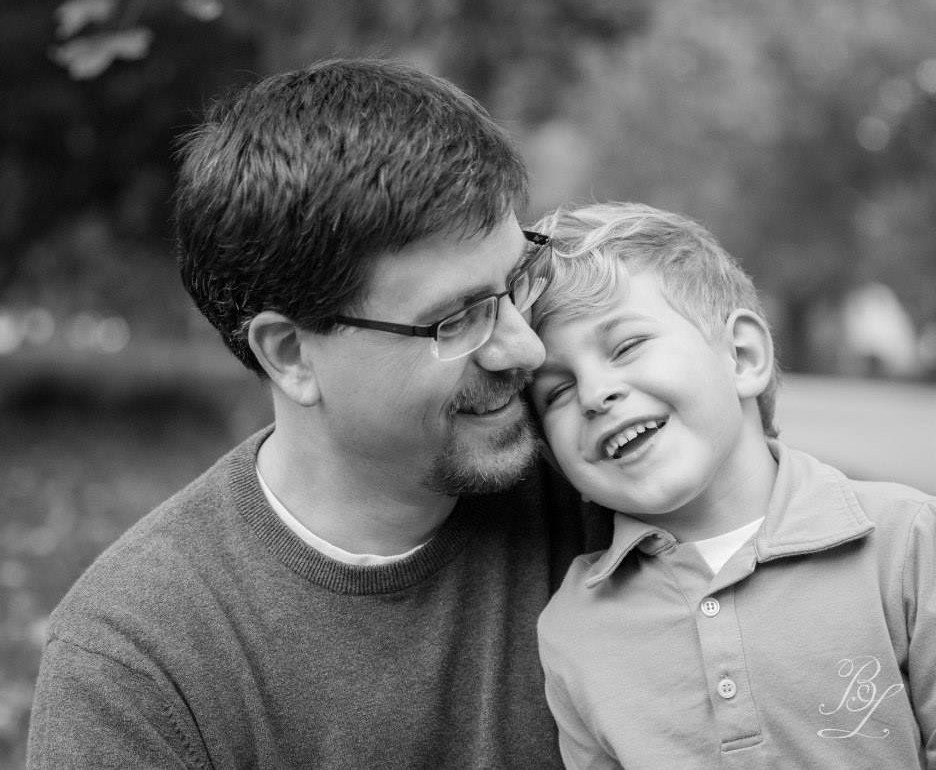 Never anything but love and laughter around here...right ? ;) Capturing Daddy and our son in this gorgeous photo was such a gift!