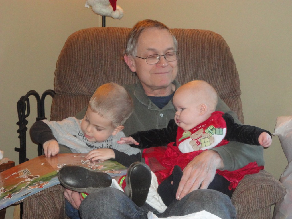 Christmas with Grandpa 2011 @meredithspidel