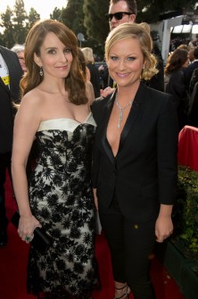 Amy Poehler and Tina Fey at Golden Globes @meredithspidel