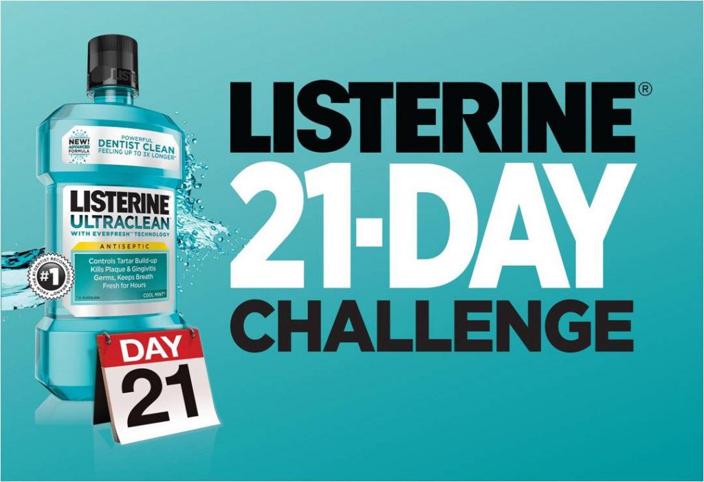 Listerine 21 Day Challenge @meredithspidel