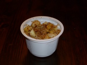 Mock Apple Pie ready to serve #loveeeveryminute @meredithspidel