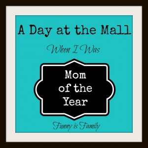 A Day at the Mall Mom of the Year @funnyisfamily @meredithspidel