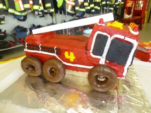 fire truck birthday cake @meredithspidel I have a friend who loves me enough to have made this cake for my son. Heart is too full!