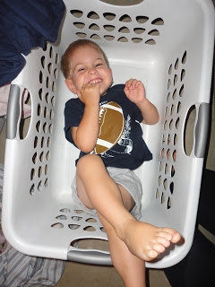 Hoping more balance = more time to appreciate the surprises in my laundry basket