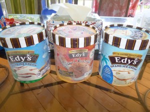 When we started our ice cream party...