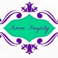 Femme Frugality button @meredithspidel @femmefrugality