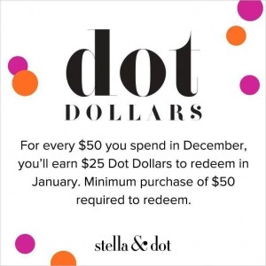 Dot Dollars @meredithspidel @stelladot