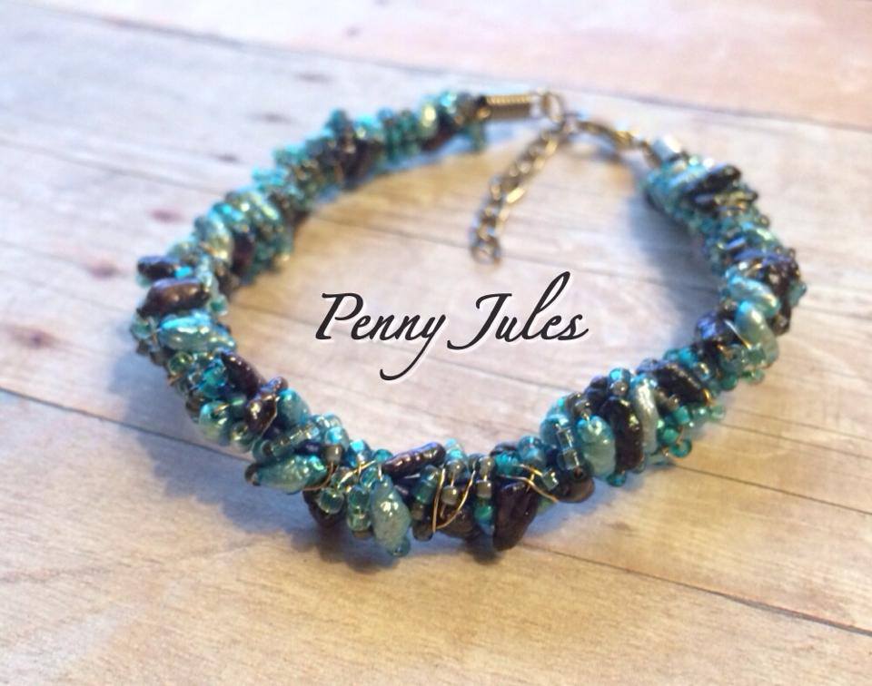 A bracelet similar to this is what started my whole love affair with Penny Jules