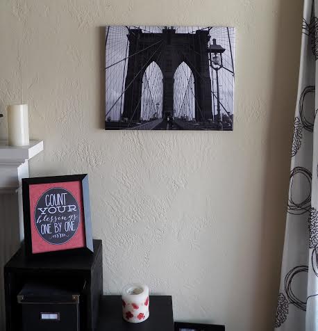 Pottery Barn art dupe Brooklyn Bridge print @alisamalisa @meredithspidel