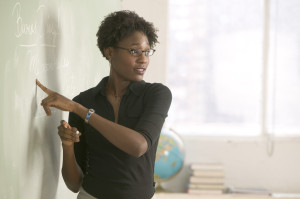 Source Because that is the gift of a teacher--managing to look perky and cute while patiently handling "amazing" students.