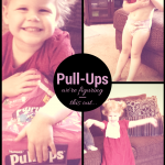 Pull-Ups to the rescue! Wish we didn't need them, but we so, so do. And they're just so darn cute! Until we can ace potty training, I'm loving these!