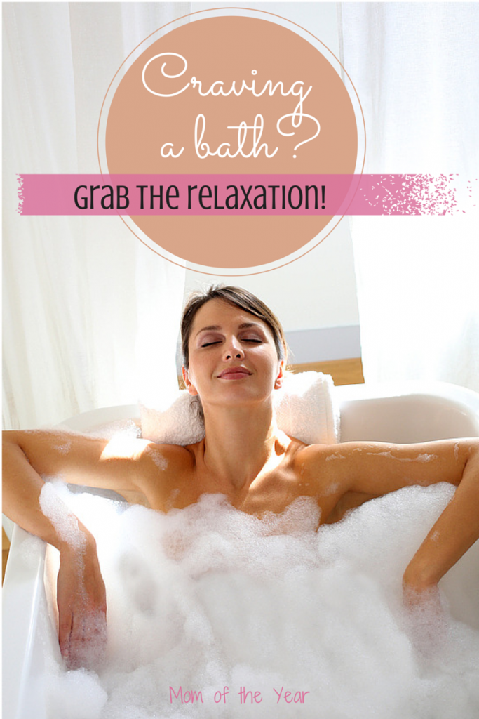 Moms need to relax too! Not an easy thing, but we'll keep trying for it, right?  Someday those baths will happen!