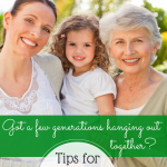 Managing multigenerational needs can be stressful. Here are tips and advice for doing it with ease and grace. The sandwich generation has a tough calling--but it can be done!