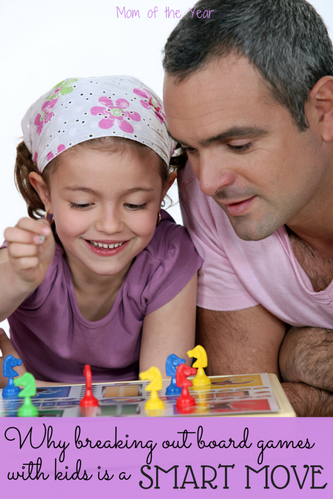 Playing board games with our kids is so valuable for so many reasons! Take the time for a family game night tonight!