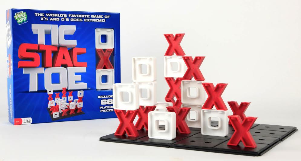 Tic Stac Toe is THE new game! Snatch it up for Family Game Night, holiday gifts, and as a super learning tool for school-age children. Perfect way to keep kids busy in these long winter months or rainy days too!