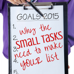 2015--the year of new beginnings, goals, resolutions, and cleaning out your junk drawer. Why it matters & why you need to claim your own small task to-do list for the new year!