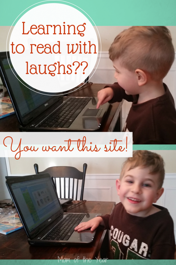 Learning to read with laughter? It CAN happen and it's so fun. I'm so thankful for this site and the huge progress my son is making with his literacy!