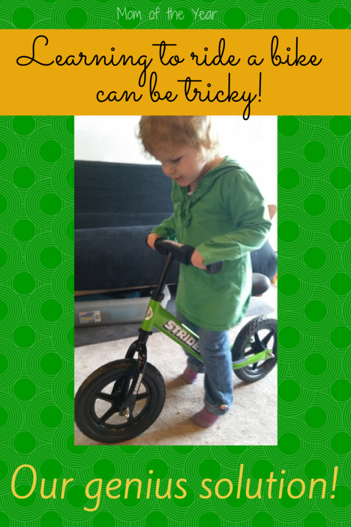 This brilliant no-pedal bike solution to teaching your kids to ride a bicycle comes in 7 different colors. Find the one that is the right match for your family and get to the fun part--riding your way into Spring!