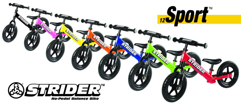 This brilliant no-pedal bike solution to teaching your kids to ride a bicycle comes in 7 different colors. Find the one that is the right match for your family and get to the fun part--riding your way into Spring!