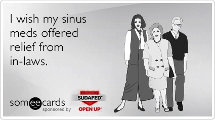 Yes! Could we not just always have this be a thing? May the magical relief of pain medication be yours with this, friends!