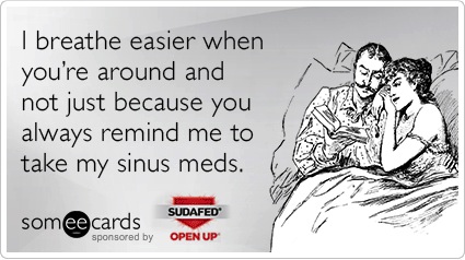 Yes! Could we not just always have this be a thing? May the magical relief of pain medication be yours with this, friends!