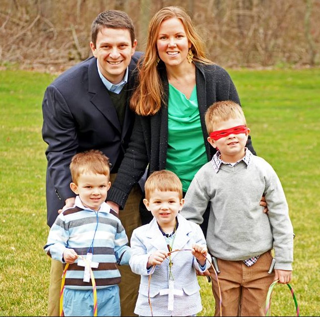 The beautiful family Barbara works hard to take care of--dying over these three adorable Wildtree fans!