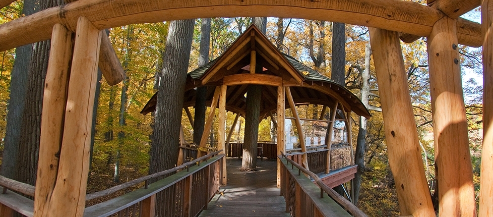 The Treehouses are a fascinating, kid-friendly attraction that leaves my kids wowed! The perfect way to explore nature and get some fresh air fun!