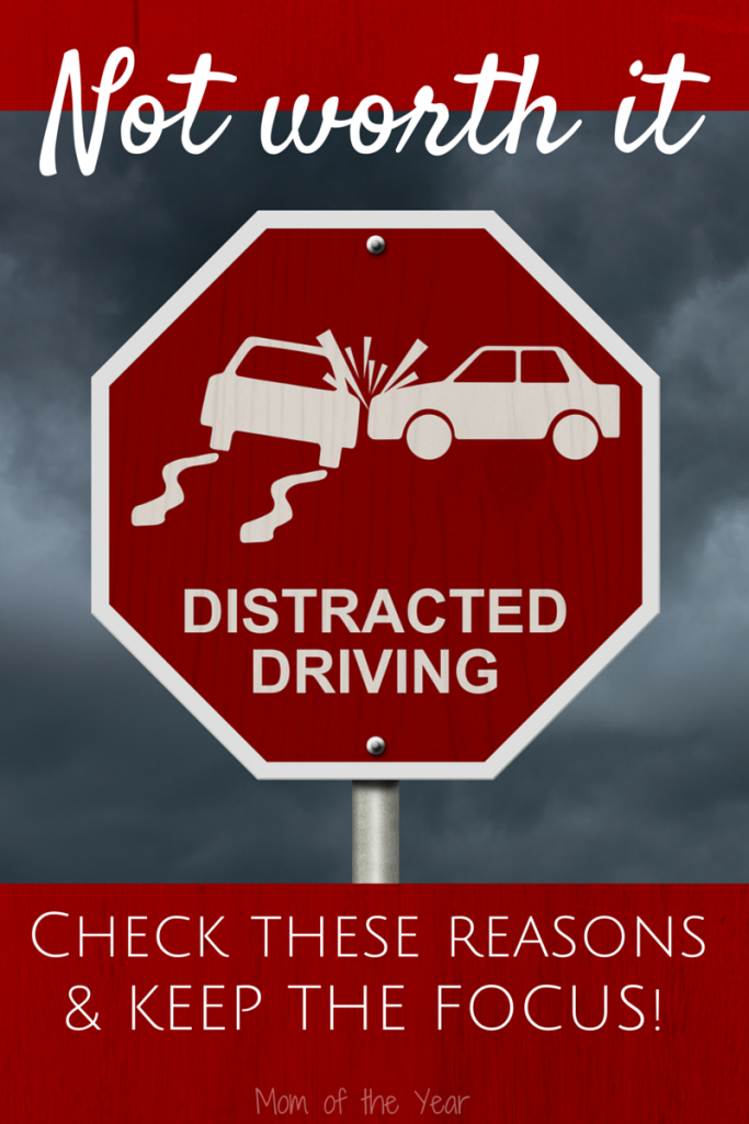 Behind the wheel? Get responsible NOW. Your family's safety is no joke--EVER.