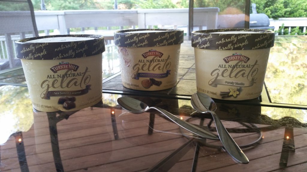 Turkey Hill Dairy's All Natural Gelato is DELICIOUS! You've gotta check this out--a healthy win for the whole family. Trust me!