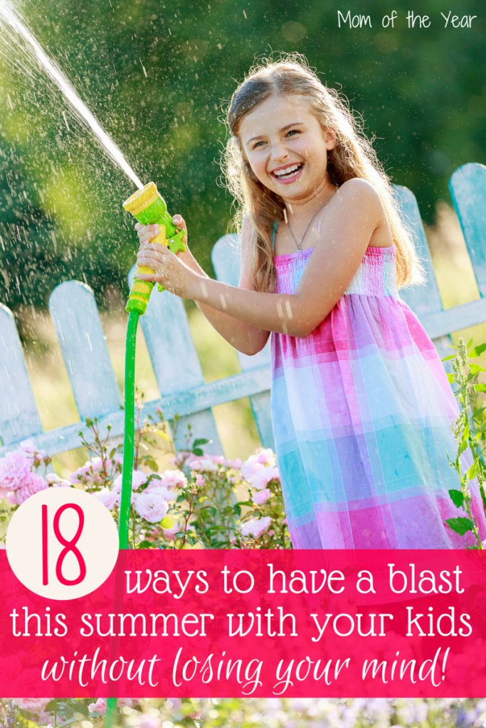 Keeping kids busy and occupied over the summer is a CHORE than any mom knows too well! Check these ideas to keep the days full and busy without losing your mind from exhaustion. #13 is brilliant!