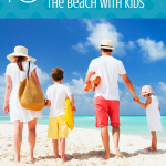 The beach with kids? Can be a total nightmare. Forget blissful relaxation, but here's how you can snag a teensy bit of zen and relaxation amist the sandcastles and wave-jumping. Really, I promise!