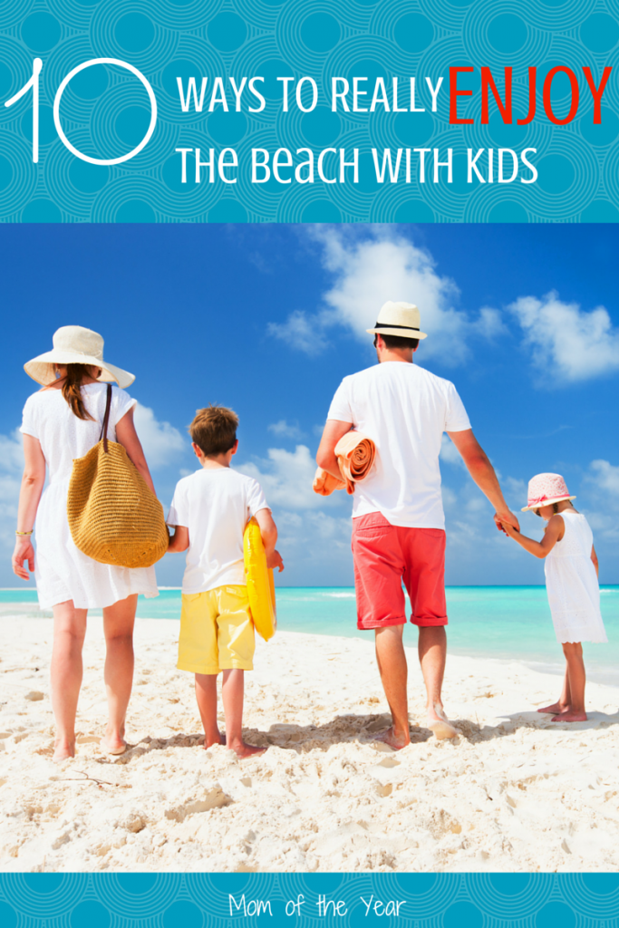The beach with kids? Can be a total nightmare. Forget blissful relaxation, but here's how you can snag a teensy bit of zen and relaxation amist the sandcastles and wave-jumping. Really, I promise!