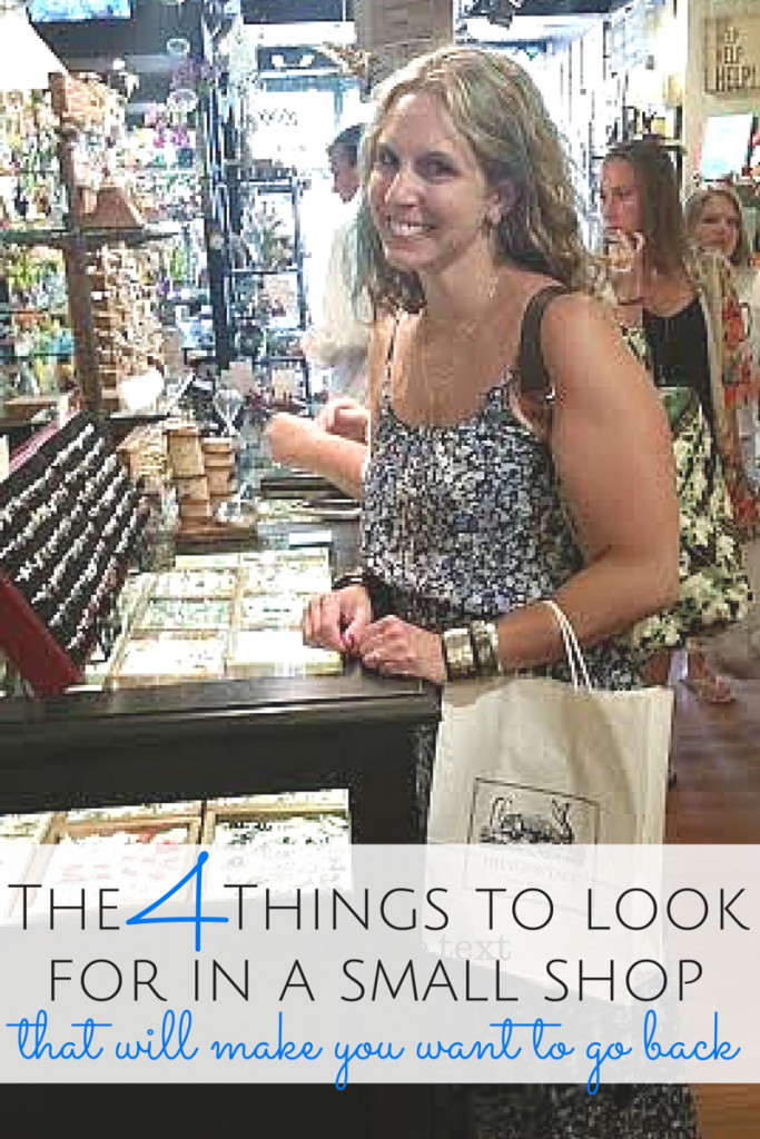 Finding a sweet shop you'd love to return to again and again can be hard! Here's the 4 things that keep me coming back--small business owners take heed! I'll bet you never thought #4 through before!