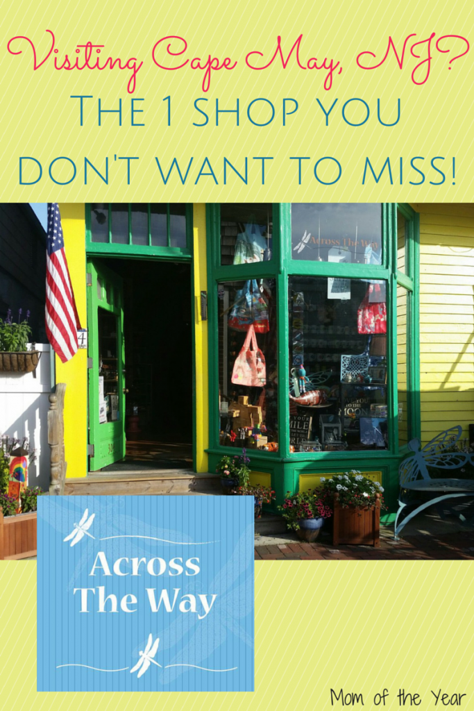 Cape May, NJ is FULL of sweet, small shops, but trust me--this is the ONE that you can't miss! And here are 4 reasons why--did I mention that it's kid-friendly?? ;)