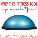 Looking for an all-in-one device to tackle cardiovascular, toning, and abdominal fitness? Meet the Bosu Ball and why I love it--and you will too! Bet you never bargained on the fun element I found...