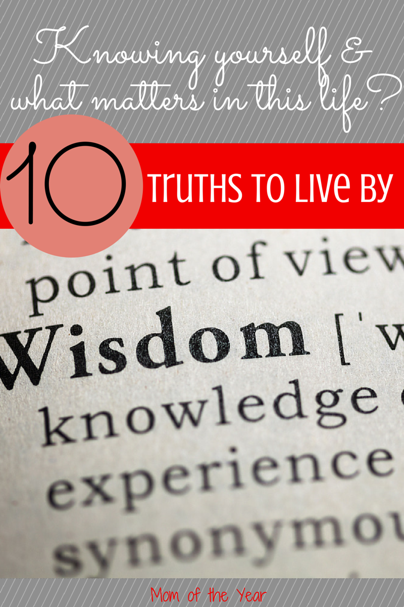 The one blessing the comes from getting older? Knowing yourself! Trust me, it's a sweet gift. The pros that you've never considered--all here!