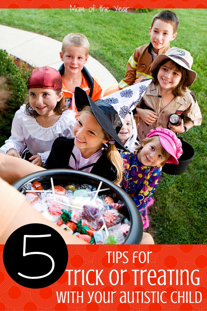 TrickorTreating with Autism The Mom of the Year