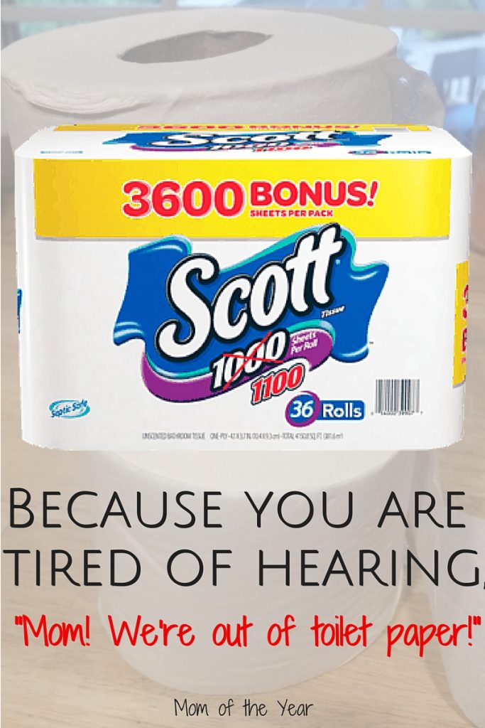 I'm a sold-out goner for this brand of toilet paper. Long-lasting, super-value, budget-friendly bargain find that works well for the whole family while saving you a bunch of money. Plus, with this sweet exclusive deal, you'll be running to change the bath tissue roll a lot less often! A total win!