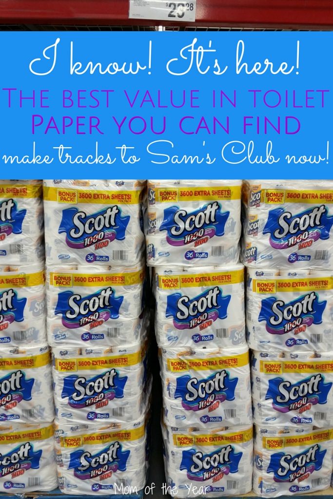 I'm a sold-out goner for this brand of toilet paper. Long-lasting, super-value, budget-friendly bargain find that works well for the whole family while saving you a bunch of money. Plus, with this sweet exclusive deal, you'll be running to change the bath tissue roll a lot less often! A total win!