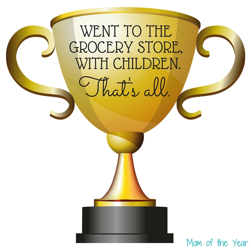 This motherhood gig is TOUGH! And the thing is, whether you feel like it or not, you ARE acing it! Go ahead and award yourself for small victories along the way. Forget discouragement and despair--feel powerful for doing this incredibly hard job. And know that I'm cheering you on! Go you, Mom of the Year!