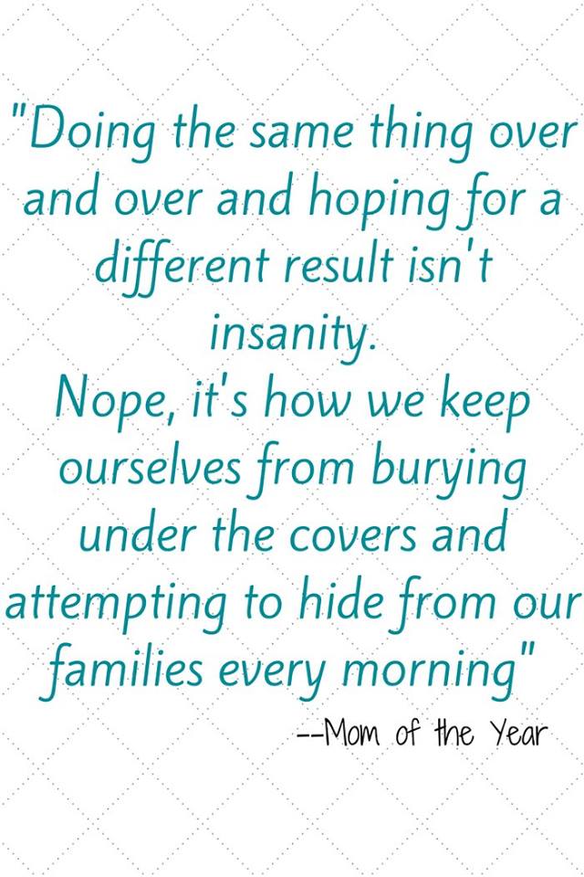 Feeling a tad overwhelmed? This parenting is no joke, but we get up every morning and do it again and again--the very best that we can. Why? Not because we're insane, but because of this one reason. Check out this parenting inspiration and be encouraged--the truth might surprise you!