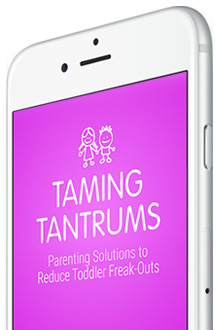Need help battling temper tantrums? There's an app for that! And it's easy, and cheap and it WORKS. Scoop all the details here!
