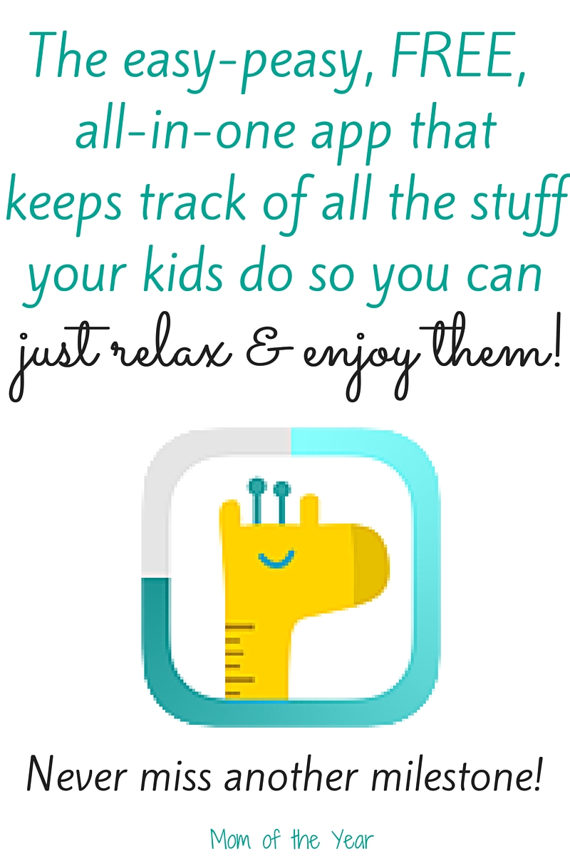 Overwhelmed with trying to keep track of your kids? Let this sweet, easy-peasy FREE app do all the work for you! You get the time to enjoy your kids and it does all the record-keeping note-taking work for you so you don't miss a single step of this parenting journey!