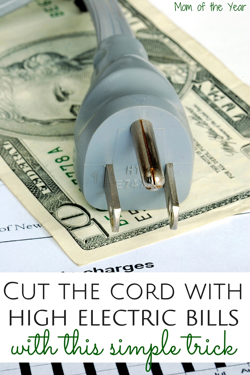 Struggling to make your budget work? This simple trick for cutting your electric bill is a one-step easy way to start saving more money for the things you need. Stop throwing money out the window and start saving some coins in that piggy bank! So glad I found this idea!