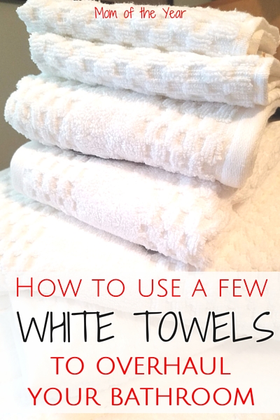 Is your bathroom looking tired and in need of some freshening up? Try this easy-peasy way to get the bathroom refresh you need. You can be as elaborate or as simple as you want, or as time and budget allow, but start with this idea to spruce up your decor and get your new look underway!