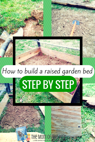 Wanting to build a raised garden bed for your home vegetable garden, but aren't sure where to start? Here is the easy step-by-by step how-to guide to build your own--the very cheap, economical way! Take an afternoon and get ready to dig into your own fresh, home-grown produce with these easy steps!