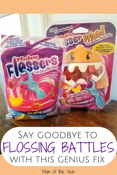 Getting kids to floss their teeth can be tricky! Cut the daily battle and use these tricky tools to making your children's dental health and oral hygiene easy-peasy! The flossers are a dream to use--and check this surprise reason why kids think they are fun too!