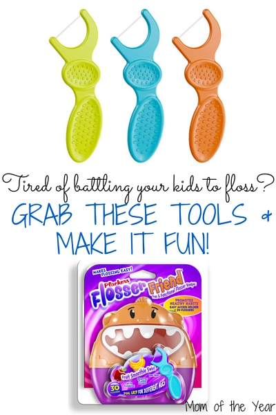 Getting kids to floss their teeth can be tricky! Cut the daily battle and use these tricky tools to making your children's dental health and oral hygiene easy-peasy! The flossers are a dream to use--and check this surprise reason why kids think they are fun too!