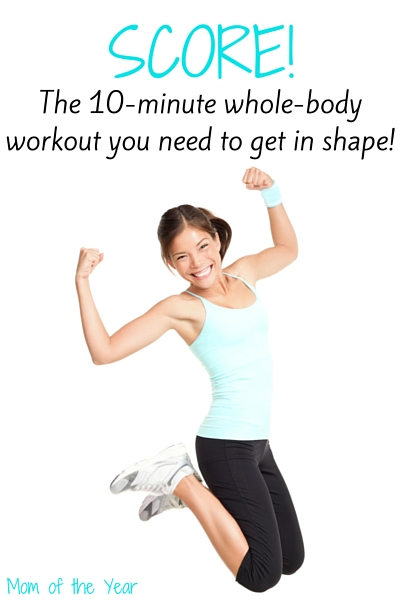 Desperate to lose weight and get in shape, but your busy mom life isn't cooperating? Try this 10 Minute HIIT Workout and get yourself leaned and toned up in no time! These moves are straight-forward, easy and done within your own home without any additional equipment--a total win! Plus, try this secret trick to start shedding those pounds like a boss!